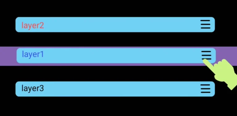 how to move layers in alight motion