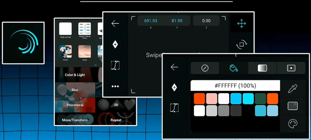 key features of alight motion