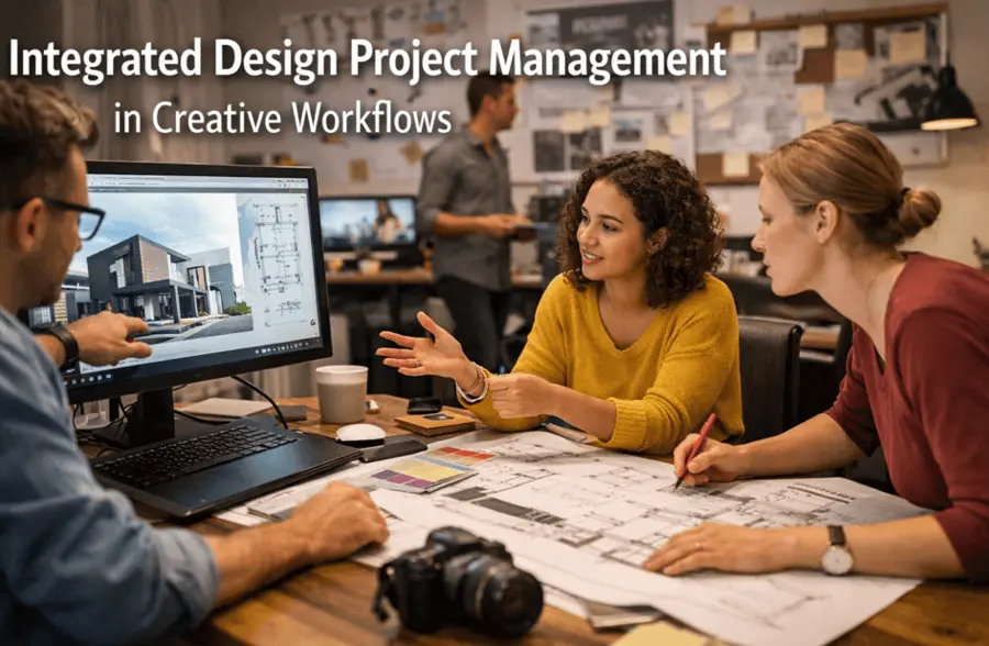 integrated design project in creative workflow
