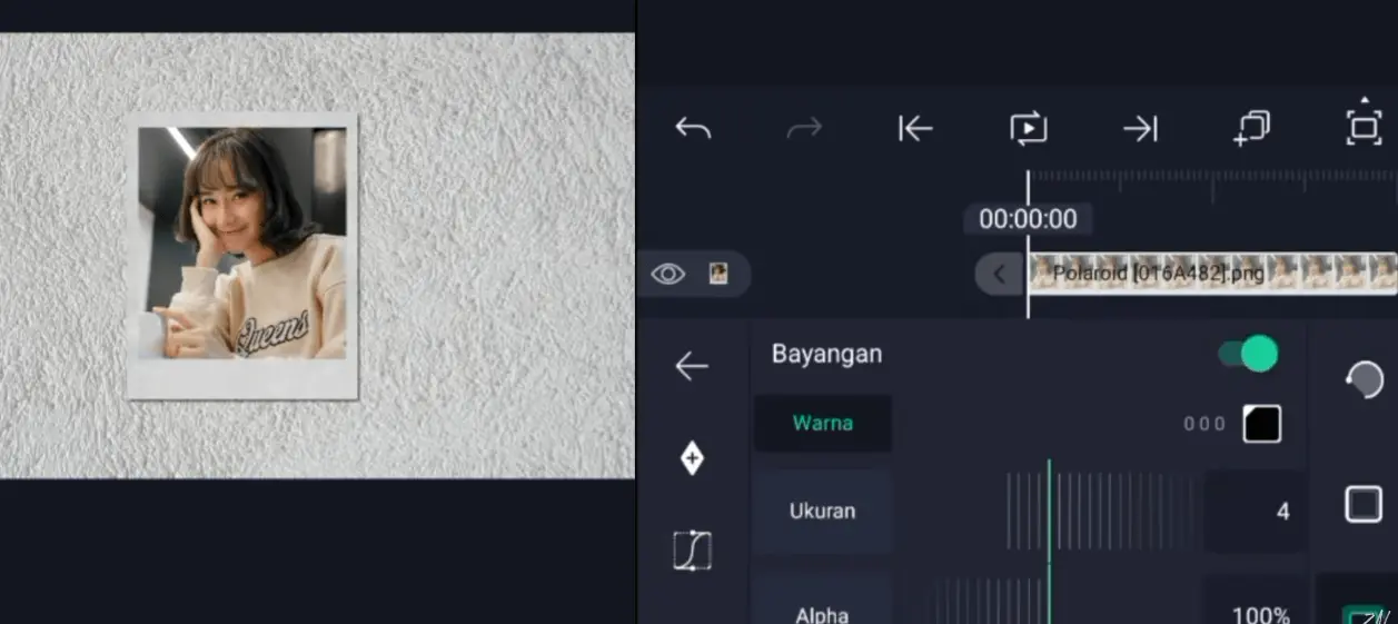 Integrated design project using Alight Motion