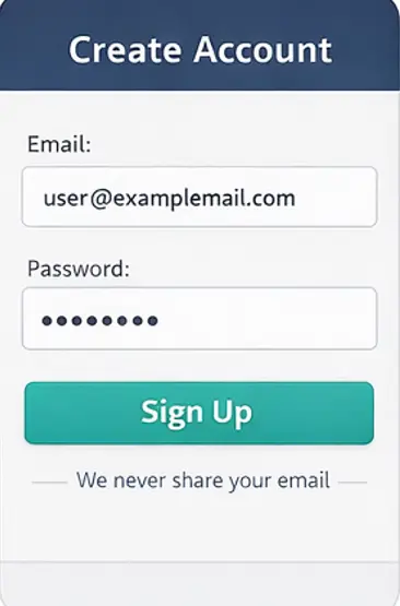 Alight Motion Subscription Explained: From Account Creation to Deletion 3 alight motion account creation using email and password