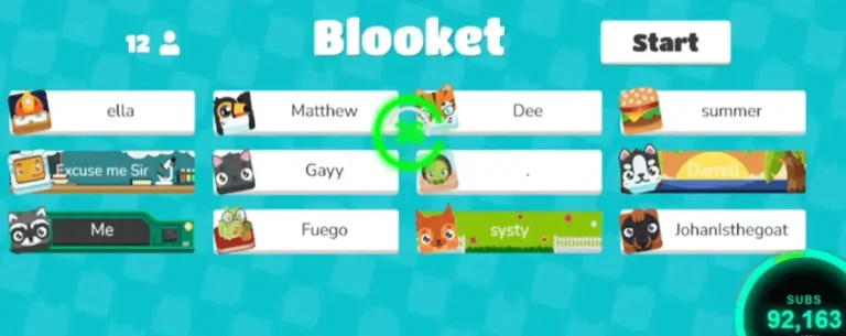 Blooket app live game image